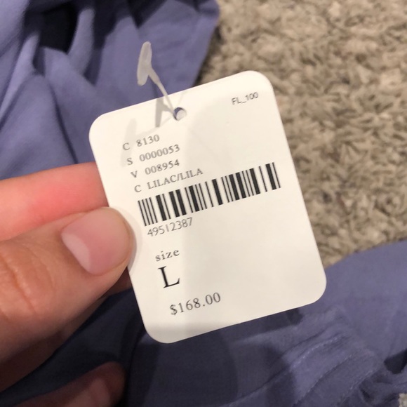 BRAND NEW. NEVER WORM LIGHT PURPLE DRESS + SLIP - Picture 4 of 7